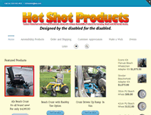 Tablet Screenshot of hotshotproducts.org